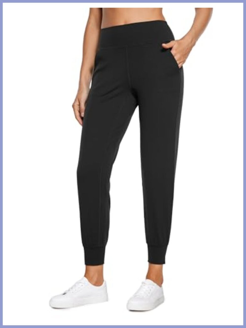 CRZ YOGA Butterluxe High Waisted Joggers Women's 27" Soft Lounge Workout Pants
